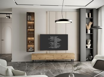 Meblościanka FIGO 2 dąb artisan